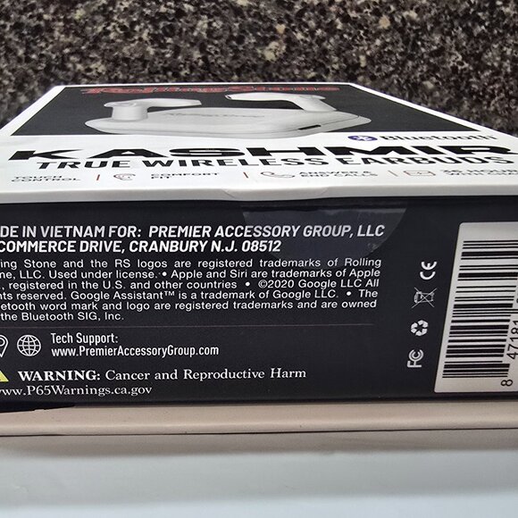 Rolling Stone Kashmir True Bluetooth Wireless Earbuds - Picture 7 of 9